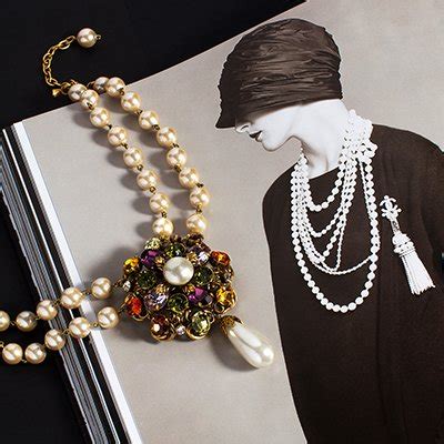 1920's coco chanel jewelry